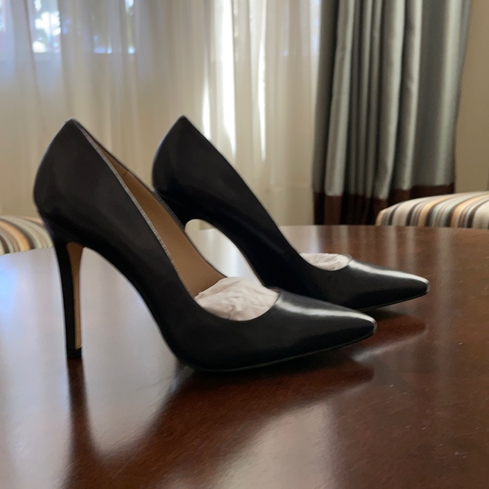 Navy Cathy ink navy high heels